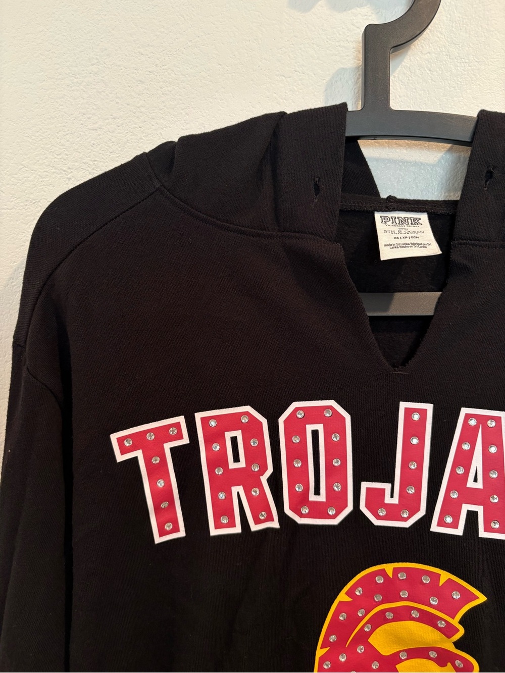Victoria’s Secret PINK USC Trojans Lightweight Pullover Women’s Size XS EUC Rare - Picture 12 of 12